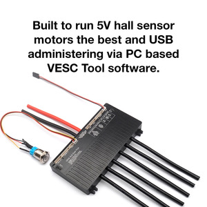 Freerchobby ESC basato su Vesc 6 Dual ESC6.6 12S 200A Skate Board AGV Go kart Motor Controller - Product Image 4
