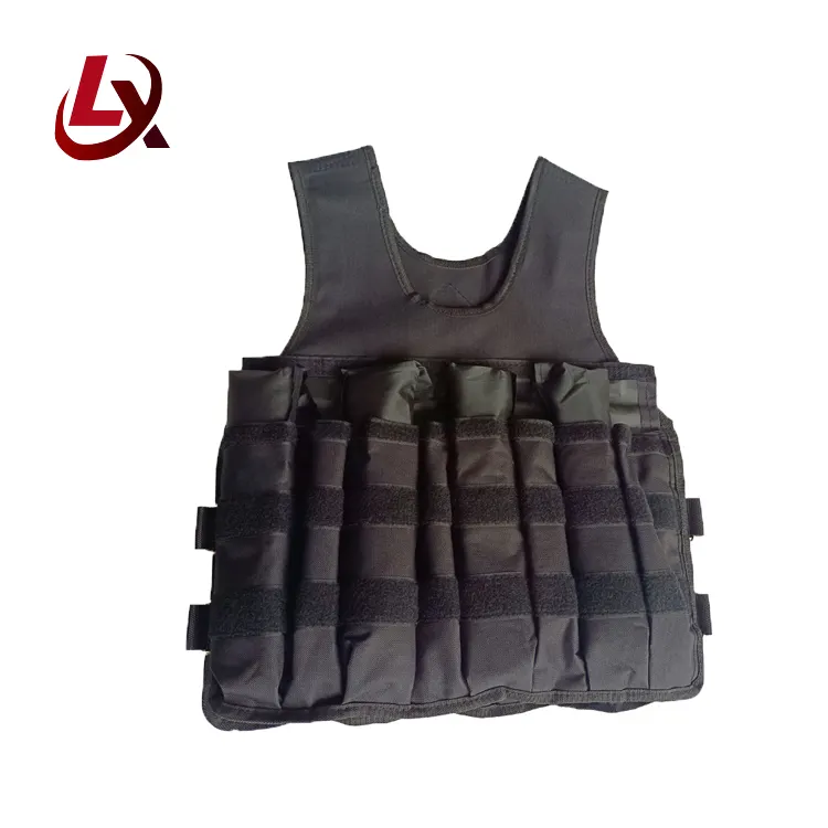 Gilet regolabile peso corpo allenamento Sandbag maglia gilet per la forza sportiva Fitness Walking Running