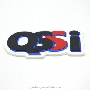 Fabrika özel 3D silikon kauçuk Logo demir on Sticker destek örgü kumaş rozetleri spor ekibi için yamalar - Product Image 2