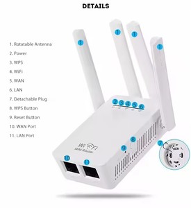 X43-1 4G/5G WIFI Signal <span class=keywords><strong>Repeater</strong></span> VPN <span class=keywords><strong>Router</strong></span> Frankreich Europa Antennen <span class=keywords><strong>router</strong></span> Neues Design Hoch leistungs <span class=keywords><strong>router</strong></span> - Product Image 5