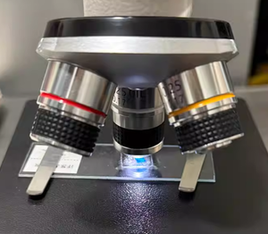 Microscopio portátil de escritorio 50000x HD para estudiantes de primaria y secundaria Fuente de luz LED de laboratorio de ciencias - Product Image 4
