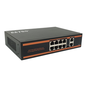 BTON 24 Port Network POE Switch <strong>10</strong>/100Mbps Ethernet Switch Fast Ethernet 2RJ45 <strong>LAN</strong> and 2 SFP Port Switching Factory Supply - Product Image 6