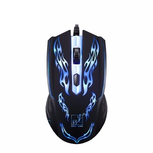 Il più nuovo Mouse ottico cablato per computer colorato con incisione laser 139 per l'uso in ufficio desktop - Product Image 4