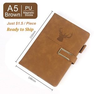 Cuaderno promocional grabado en relieve personalizado diario de precio bajo de fábrica 100GSM papel grueso CMYK impresión Pu diario cuaderno - Product Image 2