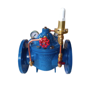 Kết nối mặt bích thủy lực điều chỉnh điện áp tự động 200X thí điểm vận hành van giảm áp điều khiển cho nước chữa cháy - Product Image 6