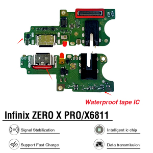 Fabrika fiyat cep telefonu Flex kabloları telefon Infinix sıfır X <span class=keywords><strong>Pro</strong></span> şarj portu için şarj portu s bağlayıcı De Carga Celular