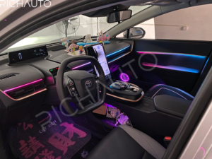 For Toyota Bz3 Color RGB Dynamic Interior Lights Wireless Application Control Environment Atmospheric Automotive LED Light Kit - Product Image 2