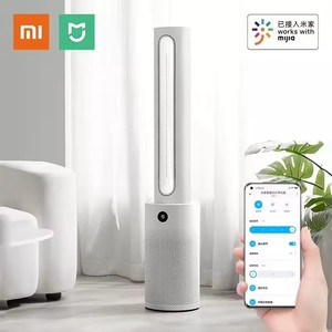 สำหรับ Xiaomi Mijia พัดลมไร้ใบฟอก2 in 1หมุนเวียนใช้ได้กับ Mijia APP ห้องนอนใช้ในบ้าน