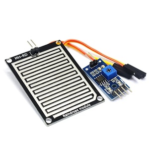 DC 3.3V-5V雪/雨滴検出センサーモジュールデュアル両面雨天モジュールロボット車用湿度Diyキット - Product Image 2