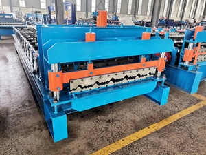 Hoàn toàn tự động 8-9M/phút Tốc độ nhanh gạch men thủy lực ép & cắt 0.3-0.6mm Cán Độ dày gạch làm máy móc - Product Image 4