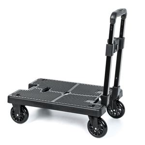 Chariot à bagages télescopique pliable multifonctionnel avec forte capacité de charge 2 roues pour une utilisation en extérieur - Product Image 1