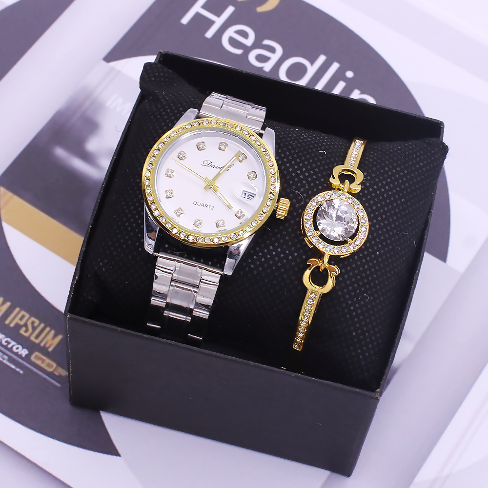 Bracciale da donna bianco con scatola