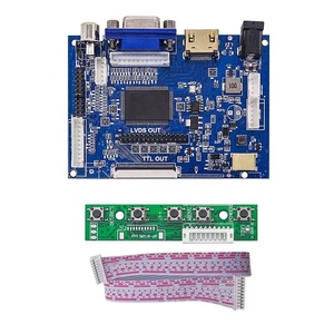 RTD2660H-J 40pin LVDS和TTL接口HDMI-IN/VGA/AV板控制套件/HDMI-IN + VGA + AV + DC - Product Image 1