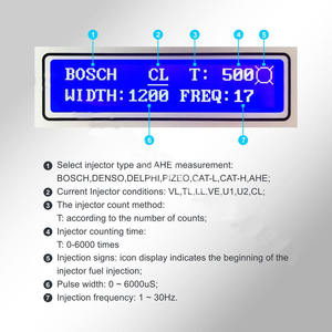 CRI201 EFI Common Rail Inj ector Tester Elektrischer Impuls motor analysator für Autos Diesel-elektro magnetische Piezo-Diagnose werkzeuge - Product Image 4