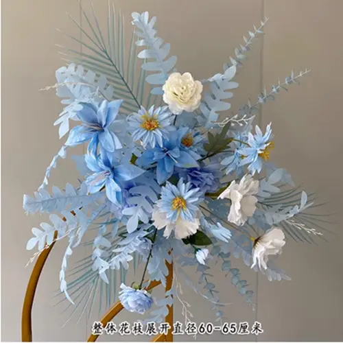 Đám cưới Hoa bóng sắp xếp hoa đứng hoa nhân tạo trang trí tiệc cưới