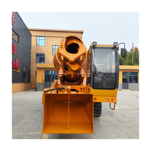 Поставка с завода Shanzhong SZ6400, мобильная самозагружаемая Бетономешалка с электронной системой взвешивания - Product Image 3