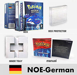 NOE sapphire box and manual