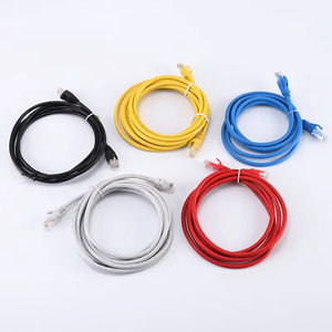 Tùy biến màu 3-mét CAT5 CAT5E vá dây cho nhà băng thông rộng | 100-megabit cáp mạng cáp Ethernet - Product Image 1