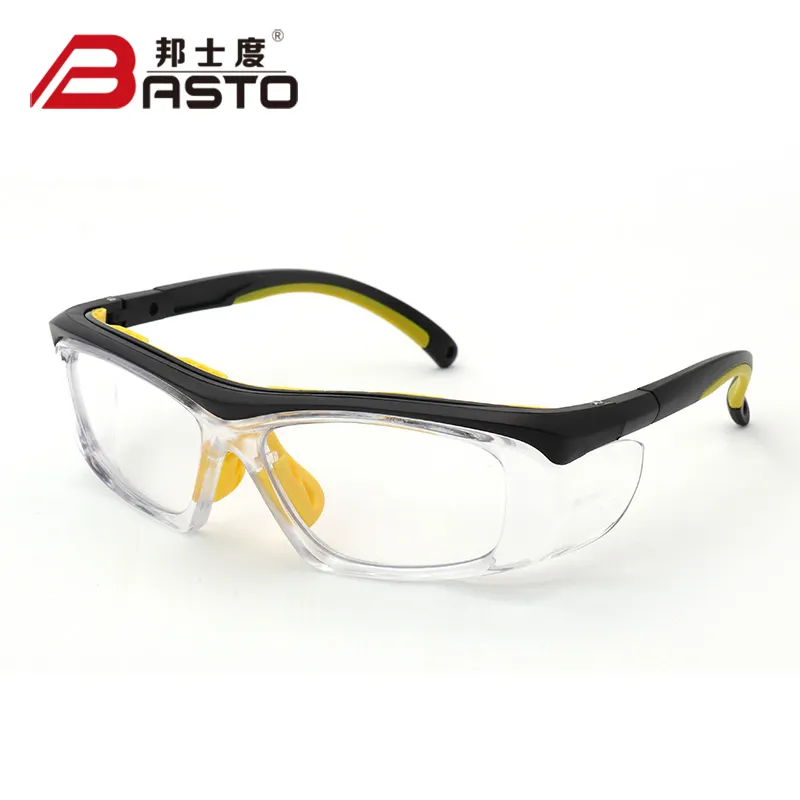 BASTO BA3166 high quality industrial protection equipment OEM custom logo en 166 eyewear z87 safety glasses prescription