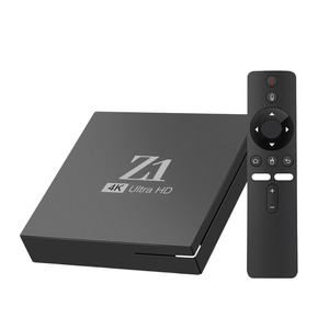 Z1 4K HD TV Set-Top Box con control remoto por voz infrarrojo de doble frecuencia Procesador de cuatro núcleos Directo de Source Factory - Product Image 1