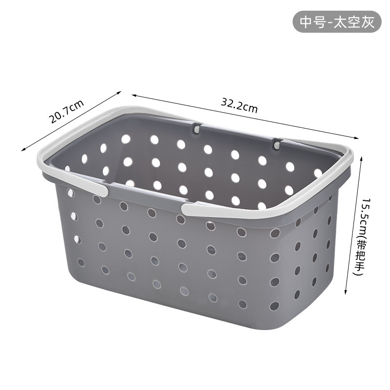 ANX-2304 Gray Laundry Basket