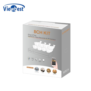 Sistema de monitoreo de cámara IP de 8 canales de 8MP, kit POE NVR, cámara de red de seguridad con micrófono incorporado - Product Image 6