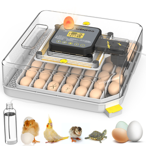 2025 WONEGG uzun hizmet ömrü 48 yumurta akıllı inkübatör LED yumurta test havalandırma tasarımı yüksek üretken enerji tasarrufu Brooder