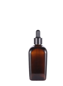 20毫升50毫升100毫升方形精装瓶琥珀色玻璃滴管精油瓶 - Product Image 3