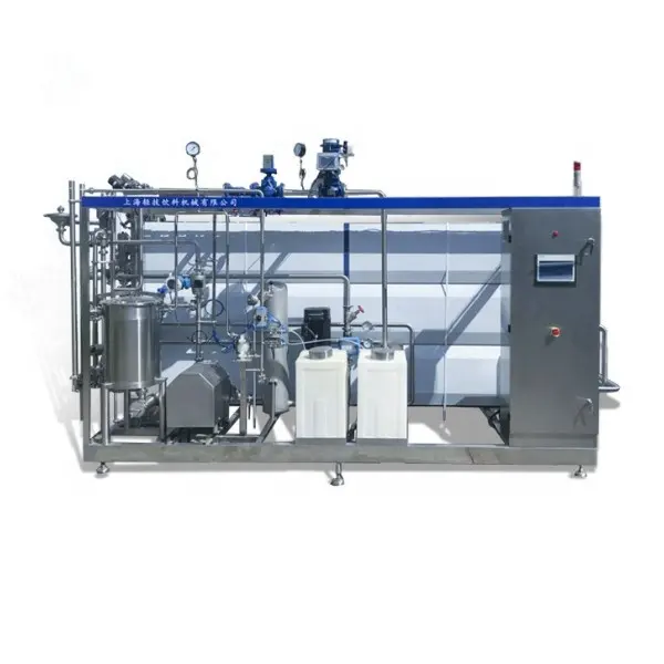 Uht sterilizatör hindistan cevizi süt kreması pastörizasyon makinesi süt işleme makinası