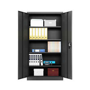 K/D结构办公室文件柜钢制储物柜，带2个抽屉 - Product Image 2