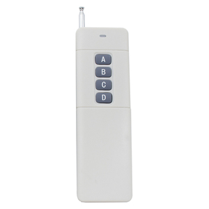 3000m <strong>Remote</strong> Control Transmitter RF Radio <strong>Remote</strong> 315/433 Long Range Distance High Power Transmitter TX 2CH Big Button SC2262 - Product Image 4