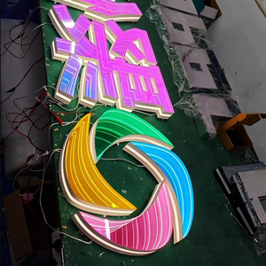 パーソナライズされた輝く寝室装飾カスタムインフィニティミラーLEDオープンネオンサインライト店舗用 - Product Image 6