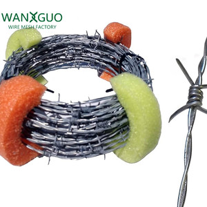 Kawat berduri untai ganda 4 titik berduri, padang rumput pertanian grosir - Product Image 4