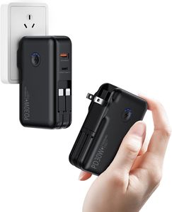 大容量高速充電パワーバンク内蔵ACプラグ多機能モバイル充電器 - Product Image 1