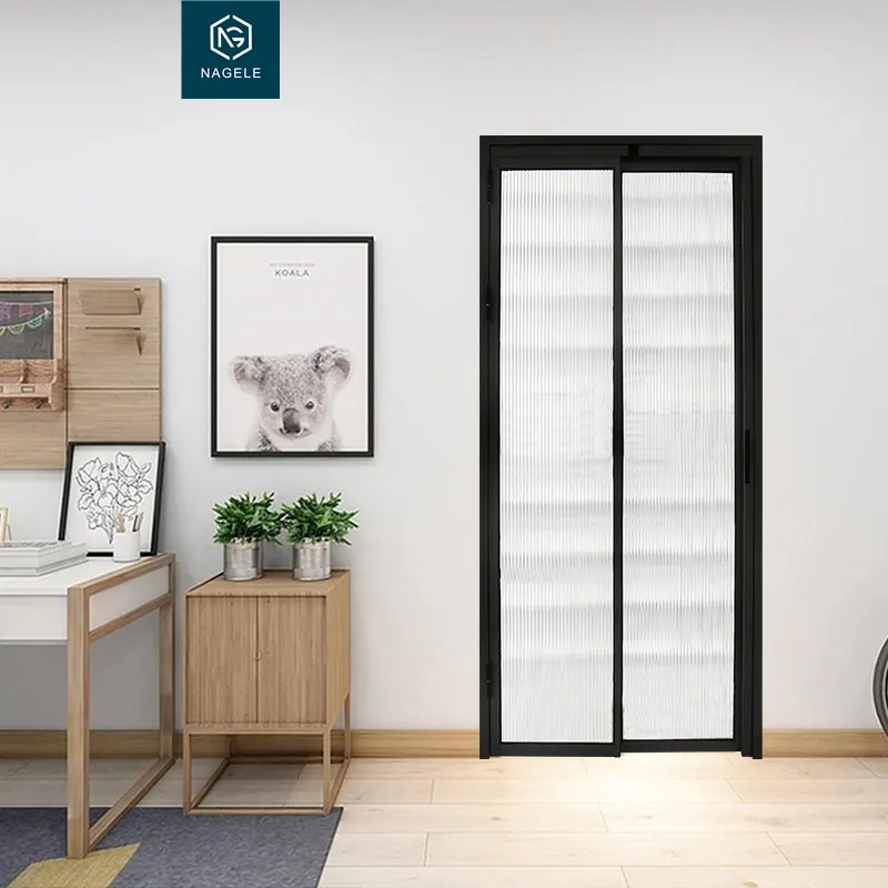 large aluminum double sliding door fancy glass multi color price black bathroom glass garage shower doors for homes