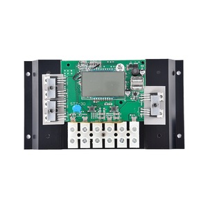 Controlador de carga Solar 40A PWM, regulador de batería 12V 24V DC para sistema de energía Solar doméstico - Product Image 6