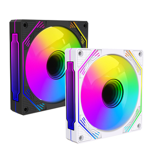 Lovingcool Factory Computer CPU Cooling Fans of 120mm Rgb and ARGB <strong>PWM</strong> Gaming Gaming case Fan with <strong>Controller</strong> <strong>Kit</strong> for Gaming PCs - Product Image 5