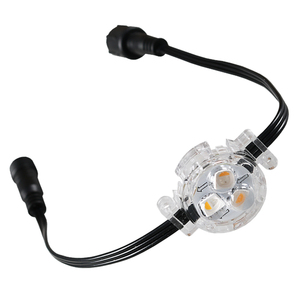 Aoying RGB Pixel Light permanente impermeabile Ip68 tetto da costruzione all'aperto programmabile punto luce colorato per la decorazione della casa - Product Image 5