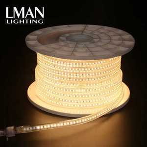 High Lumen Male Female Connection Pvc Coating Ip65 Waterproof Smd 2835 Dc <strong>24v</strong> <strong>Flexible</strong> <strong>Led</strong> Rope Light - Product Image 1