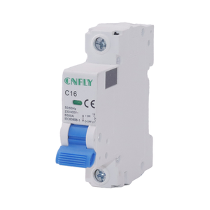 Type 6KA Short Protection C Curve 16A 25A Mini <strong>Circuit</strong> <strong>Breaker</strong> C65S Safety Switch <strong>Limited</strong> <strong>Current</strong> Din Rail IEC60898 - Product Image 1