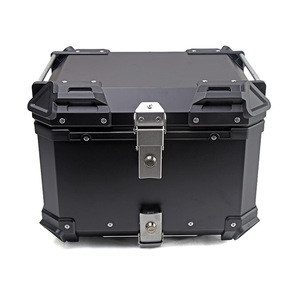 オートバイテールボックストランク28L/36L/45L/55L/65L/80L/100Lクイックリリースアルミニウム合金テールボックス - Product Image 1