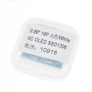 0,66-Zoll-OLED-Anzeigemodul LCD-Bildschirm modul IIC/I2C-Schnittstelle für D1 MINI