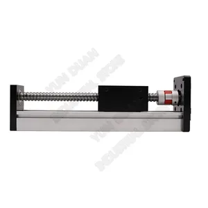 Módulo de mesa deslizante móvil eléctrica de carrera de 100mm ~ 700mm, riel SFU1605, plataforma de guía de escenario lineal cruzada deslizante de husillo de bolas CNC - Product Image 2