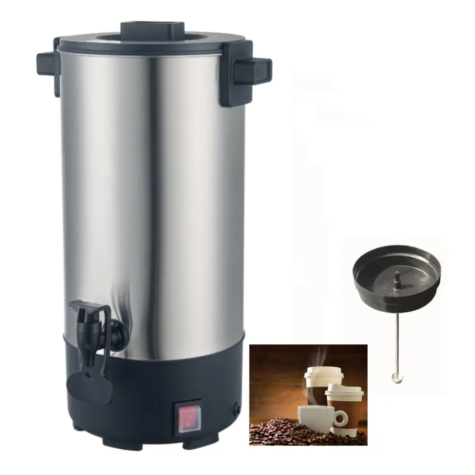 7.5L Electric Hot Water urn Mechanical Control for Commercial Tea & Coffee Warming Hotels Households Outdoor Garages