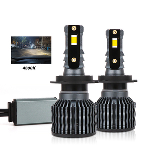 Siêu rẻ R12 H4 <span class=keywords><strong>Led</strong></span> Đèn Pha 6000K/4300K/3000K 30 Wát 4000lm H7 <span class=keywords><strong>Led</strong></span> Đèn Pha Ô Tô hệ thống chiếu sáng cho xe phổ thông - Product Image 1