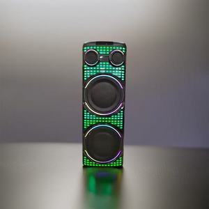 Sistema de altavoces Subwoofer Dual de 12 pulgadas de alta calidad, iluminación LED RGB directa de fábrica, batería alimentada, Audio doméstico, comunicación WiFi - Product Image 2