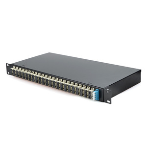 1U 48端口光纤接线板SC双工LC机架安装光配电ODF光纤接线板 - Product Image 1