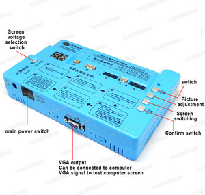 Probador de pantalla EDP 2K 4 K, instrumento de prueba de señal Universal, 74 tipos de herramientas de pantalla de prueba - Product Image 4