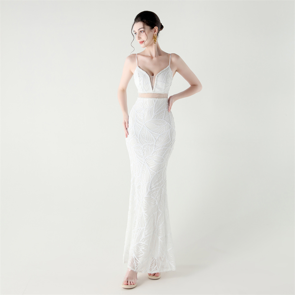 Milky white