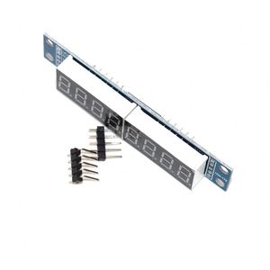 MAX7219 LED <strong>Dot</strong> <strong>matrix</strong> 8-bit digital tube display control module 3.3V 5V microcontroller serial driver 7 segment